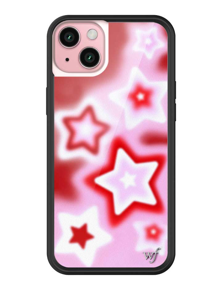 Dream Star Red iPhone Case with Pink Gradient Accents - Image 11