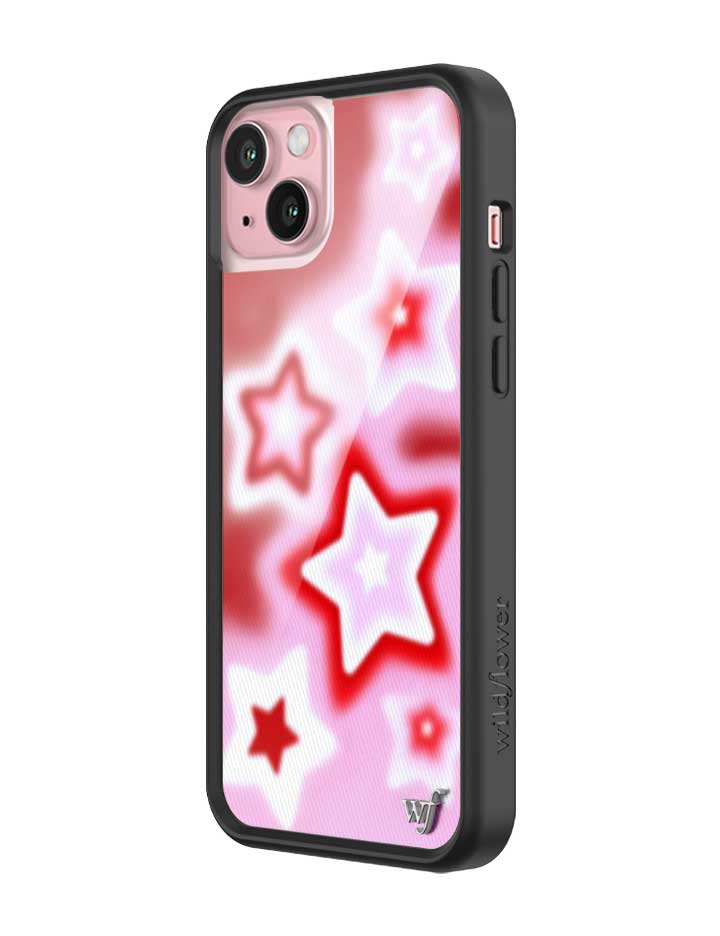 Dream Star Red iPhone Case with Pink Gradient Accents - Image 12