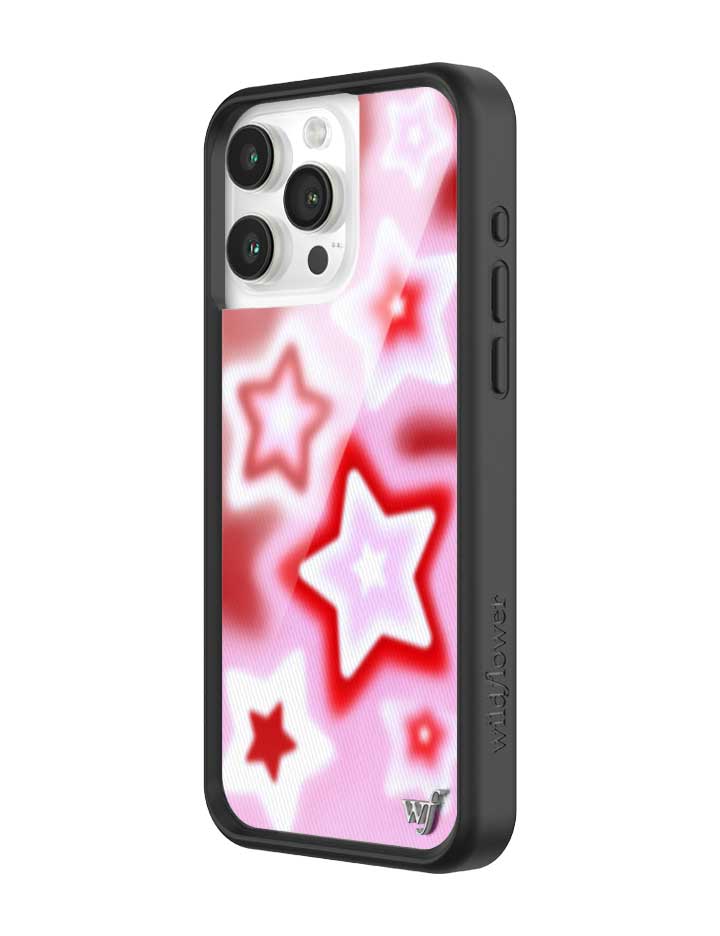 Dream Star Red iPhone Case with Pink Gradient Accents - Image 10