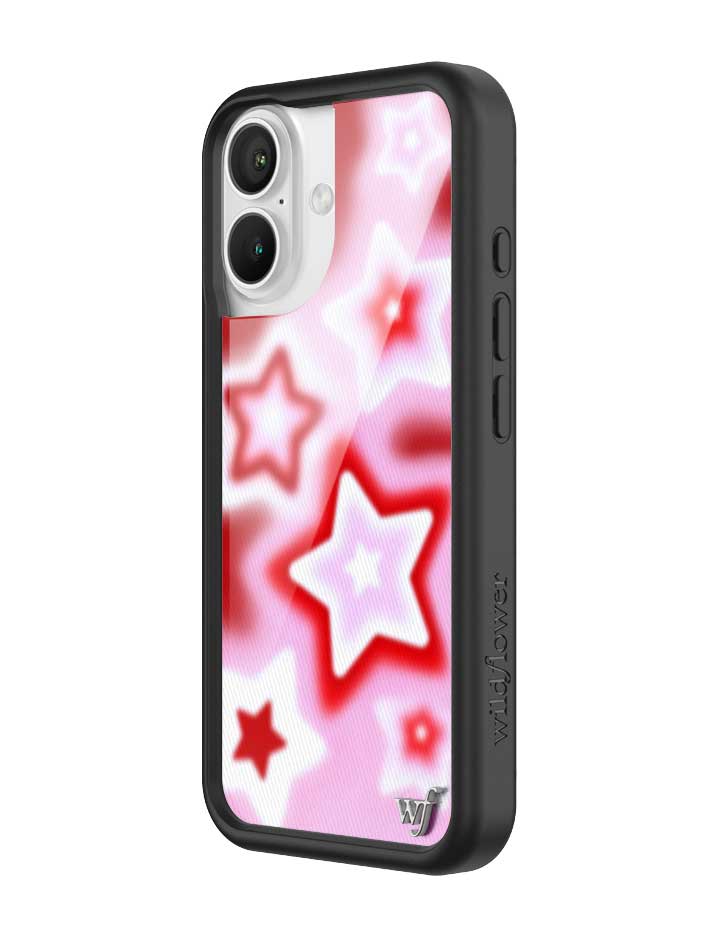 Dream Star Red iPhone Case with Pink Gradient Accents - Image 8