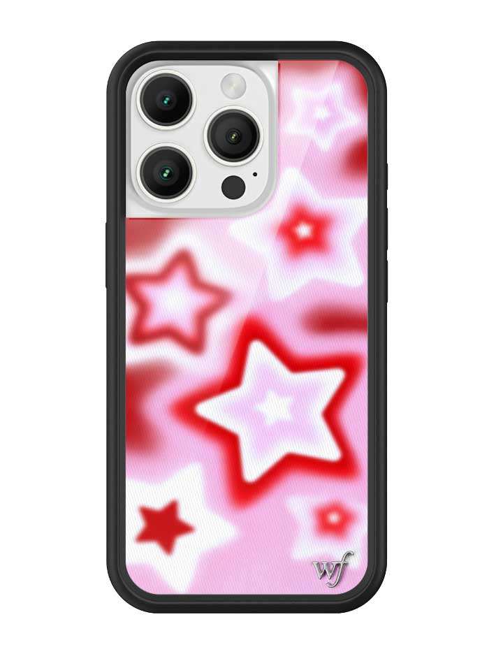 Dream Star Red iPhone Case with Pink Gradient Accents - Image 5