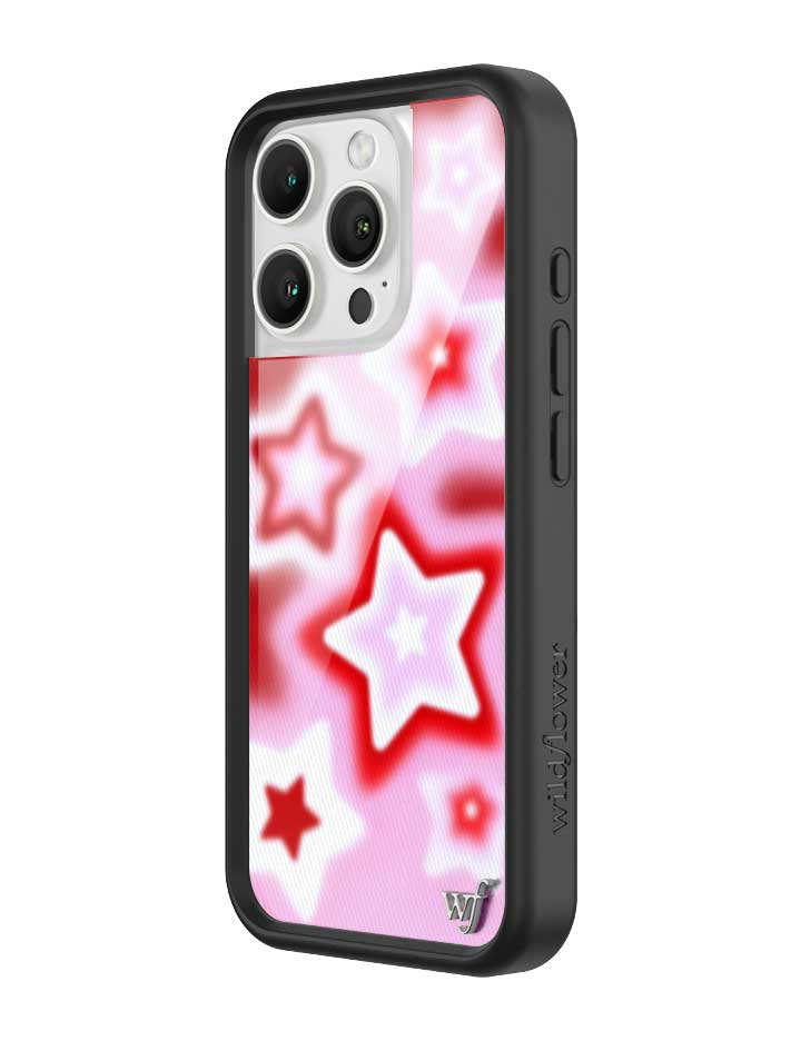 Dream Star Red iPhone Case with Pink Gradient Accents - Image 6