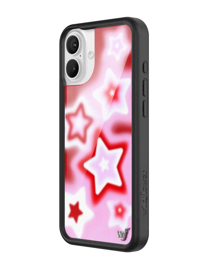 Dream Star Red iPhone Case with Pink Gradient Accents - Image 4