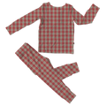 Red Plaid Bamboo 2-Piece Set (Pre-Order)
