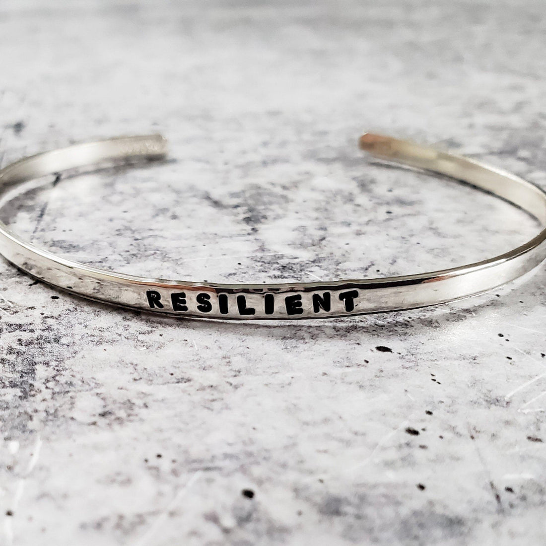 RESILIENT Skinny Cuff Bracelet