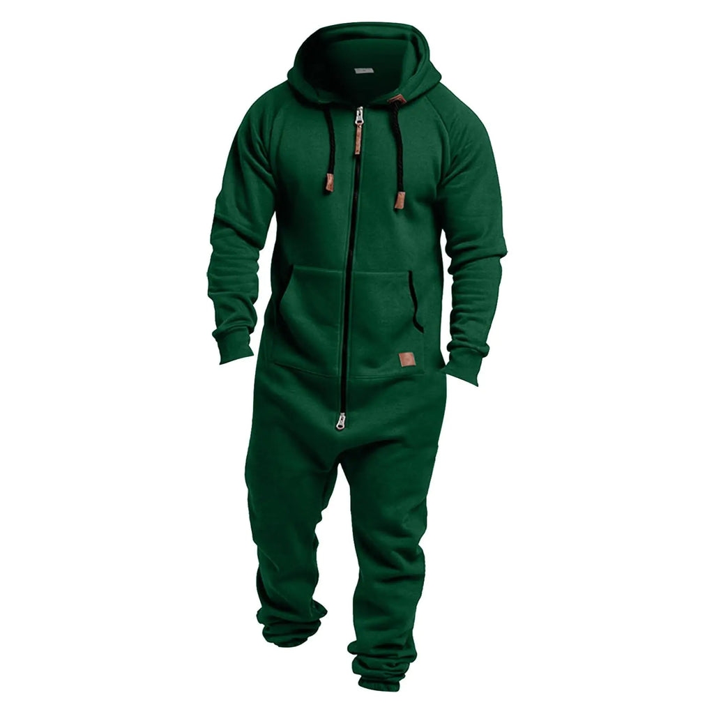 White Jumpsuit Men Velvet Playsuit Velour Tracksuit Men Blue Sweatsuit Mens Sweat Suits 2 Piece Set （Green#01，S）