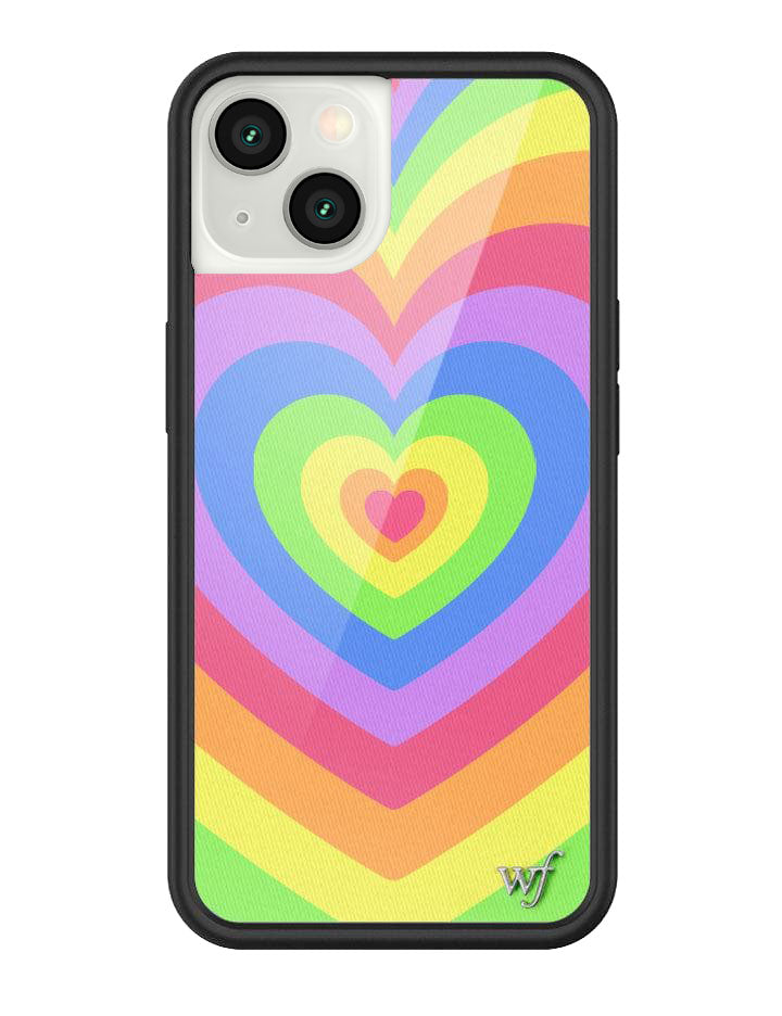 Rainbow Heart Latte Love iPhone Case - Image 5