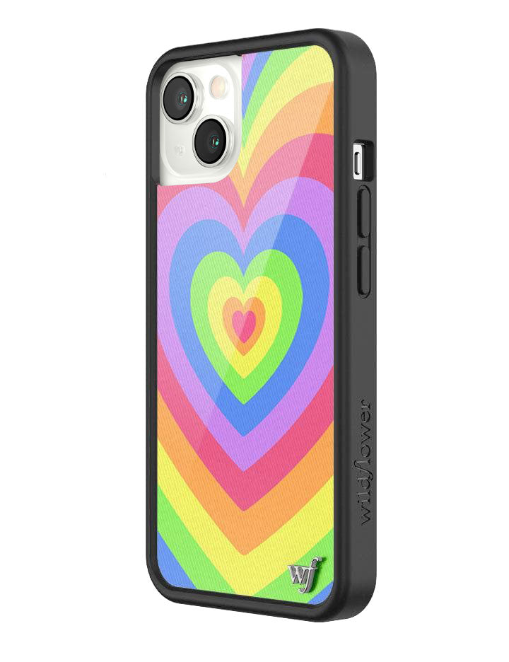 Rainbow Heart Latte Love iPhone Case - Image 6