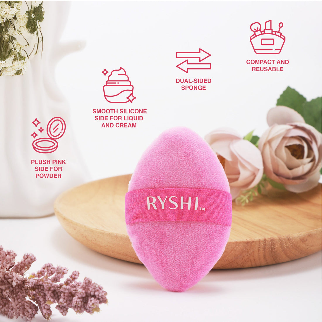 Reversible Sponge: For Applying & Blending