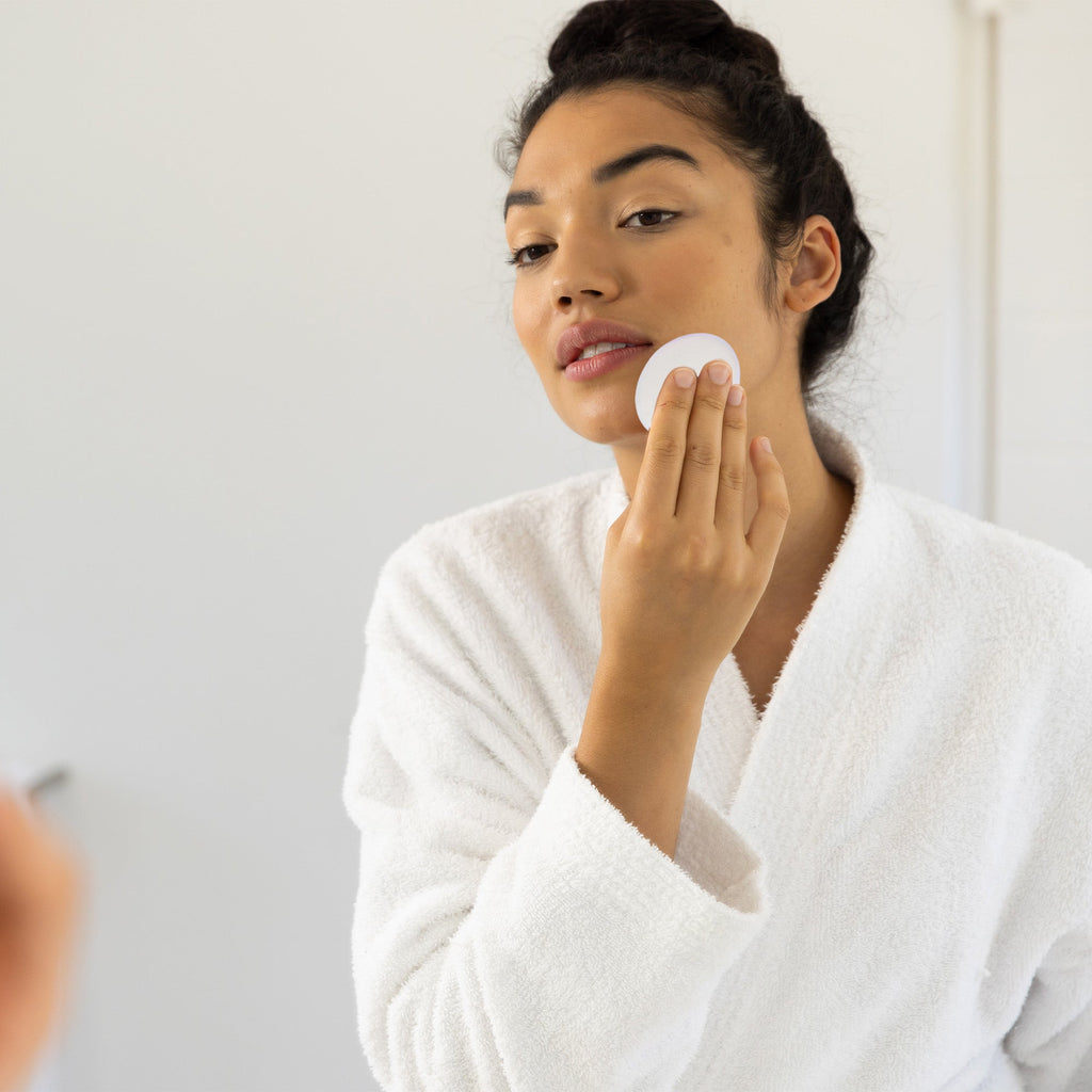 Reusable Makeup Remover Cloths, Finger Beauty Blenders & LED Vanity Mirror