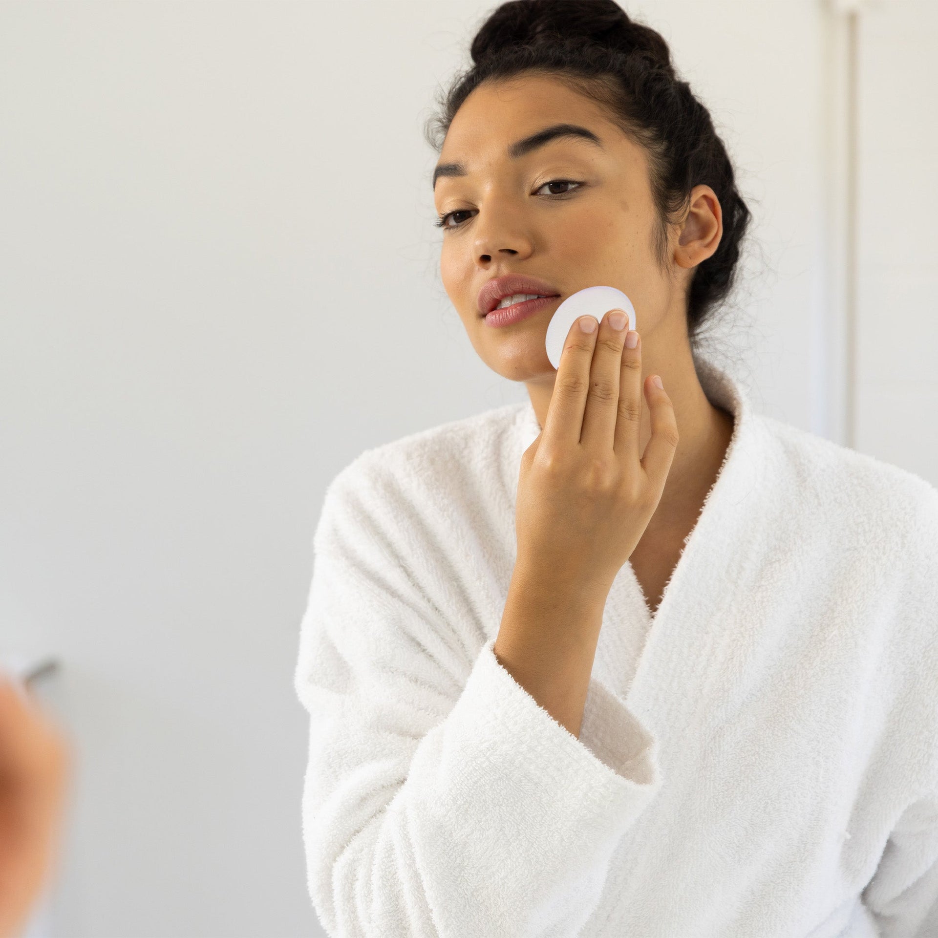 Reusable Makeup Remover Cloths, Finger Beauty Blenders & LED Vanity Mirror