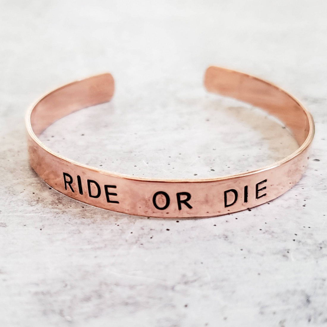 RIDE OR DIE Cuff Bracelet