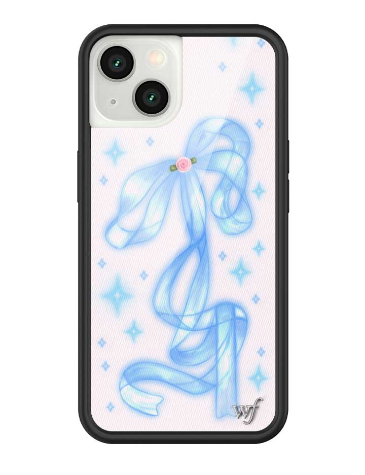 Sparkle Girl iPhone Case with Blue Ribbon and Star Print - Image 29