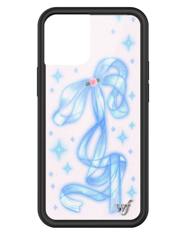 Sparkle Girl iPhone Case with Blue Ribbon and Star Print - Image 31