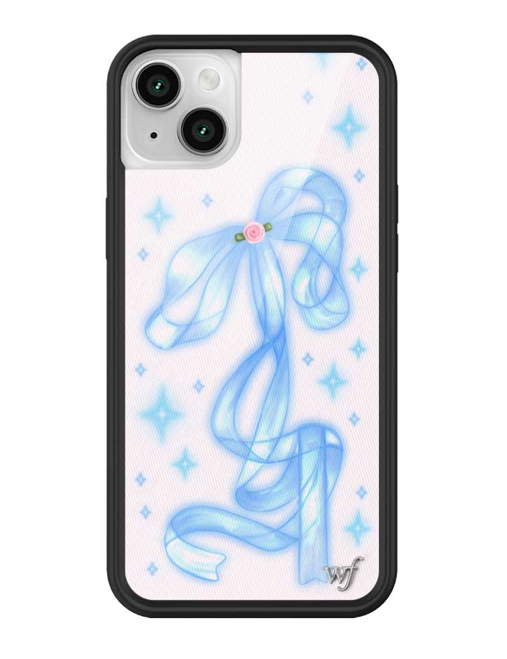 Sparkle Girl iPhone Case with Blue Ribbon and Star Print - Image 23