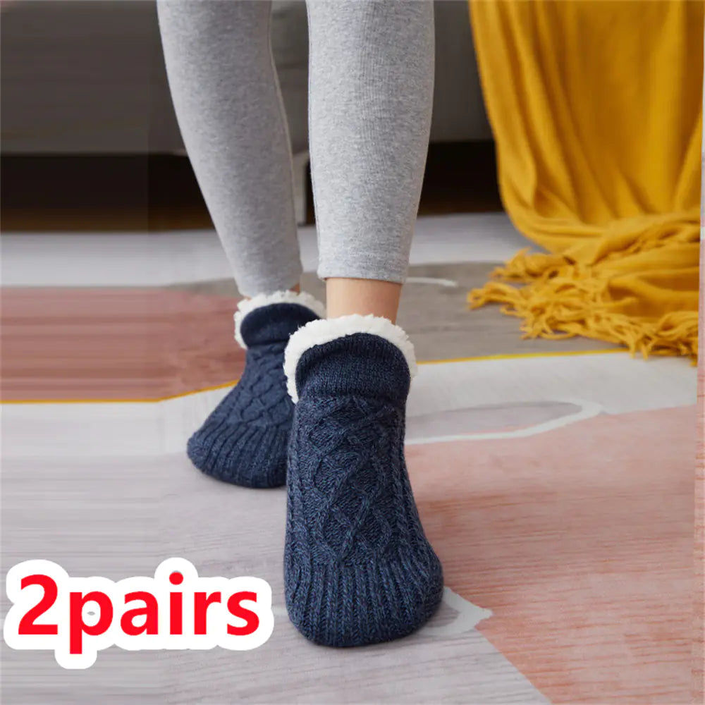 Winter Woolen Socks for Men and Women - Non-slip Warmth