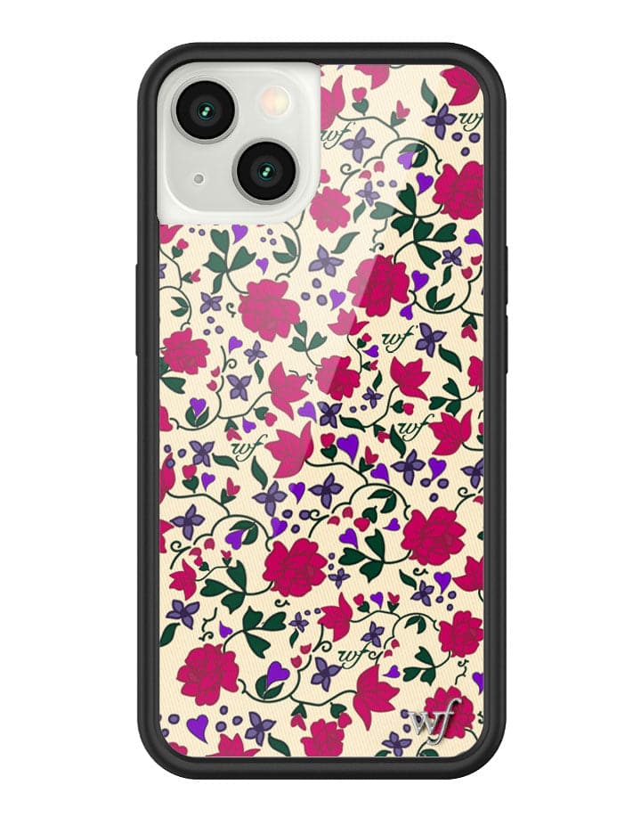 Rose Romance Floral iPhone Case with Hearts - Image 17