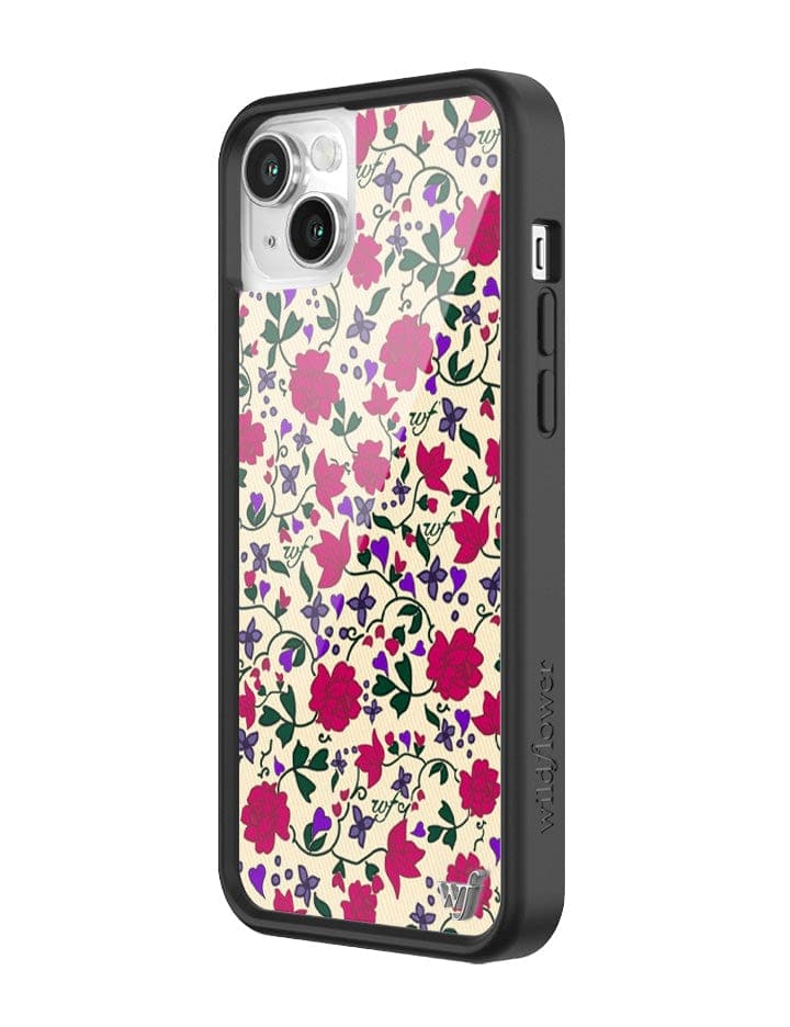Rose Romance Floral iPhone Case with Hearts - Image 16