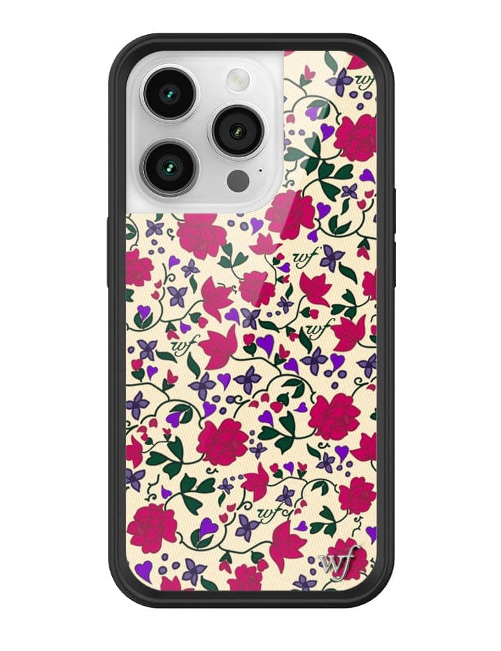 Rose Romance Floral iPhone Case with Hearts - Image 13