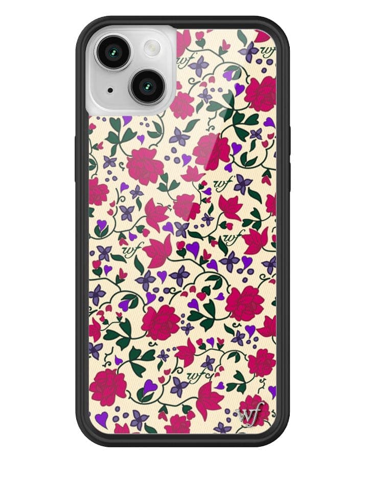 Rose Romance Floral iPhone Case with Hearts - Image 11