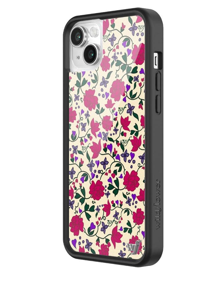 Rose Romance Floral iPhone Case with Hearts - Image 12