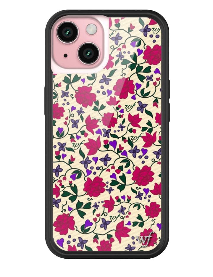 Rose Romance Floral iPhone Case with Hearts - Image 7