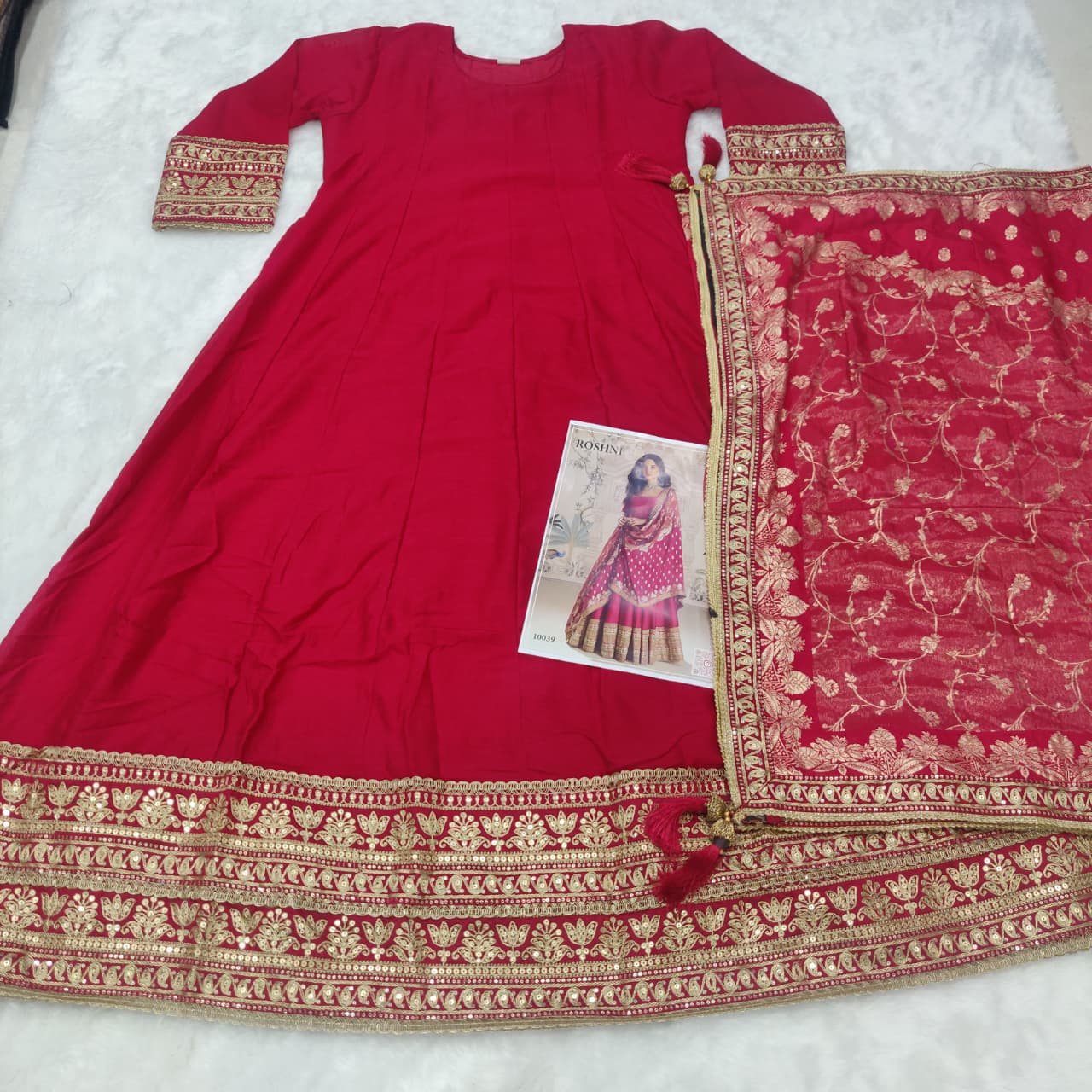 Pink Silk Wedding Gown for Women - Formal Occasion Wear
