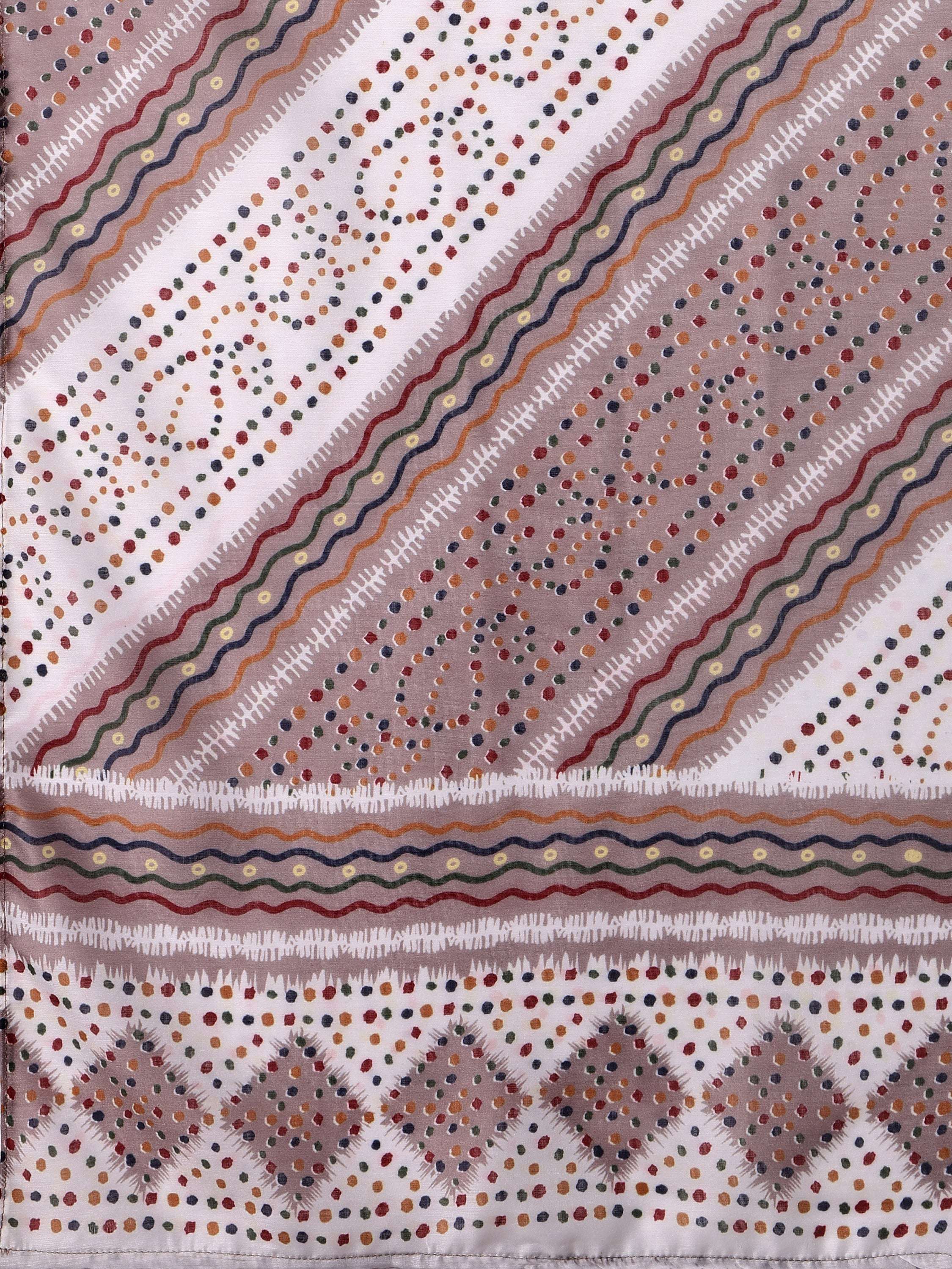 Nayra Cut Embroidered Kurta Pant and Dupatta Set