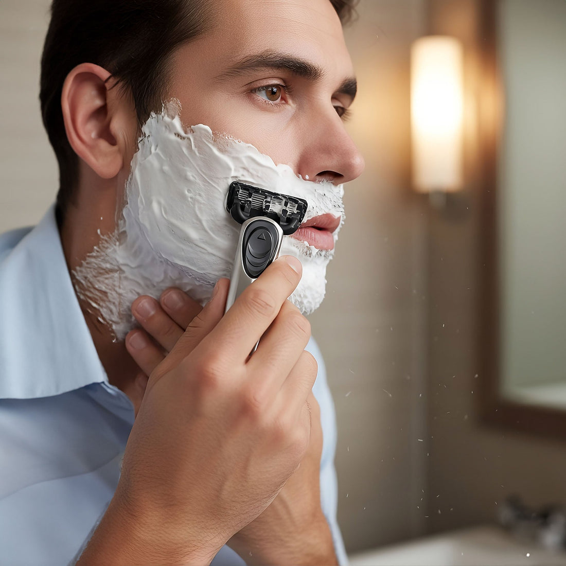 Premium Men’s Shaving Kit with Alloy Metal Handle – Complete Grooming Essentials for a Superior Shave