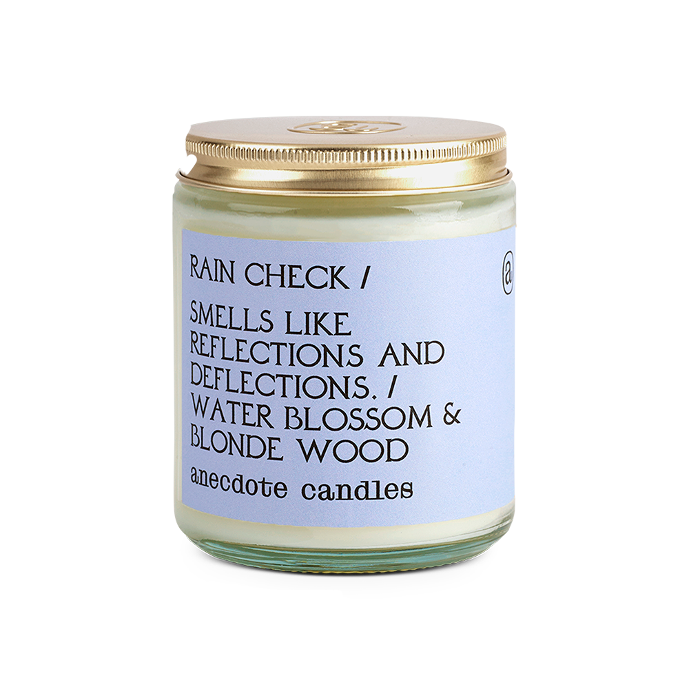Rain Check Minimalist Scented Candle