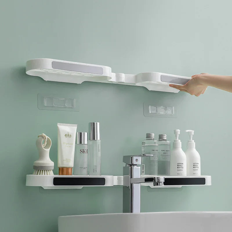 Corner Mounted Wall Shelf