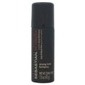 Sebastian Re-Shaper brushable strong hold hairspray in black travel-size canister