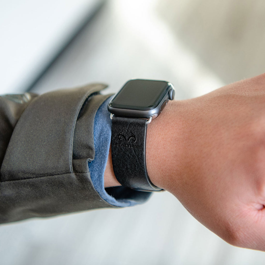 Realtree Leather Apple Watch Band