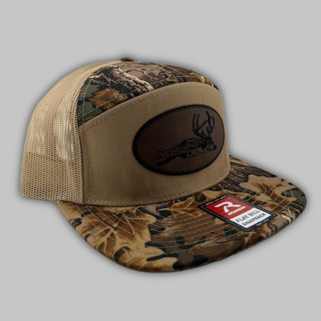 Dead Buck Oval 7 Panel Trucker Hat for Hunters