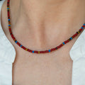 Red Marisol Beaded Necklace