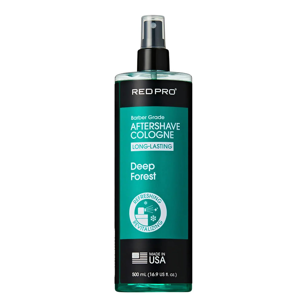 Red Pro Aftershave Cologne Deep Frost for cooling aftershave relief