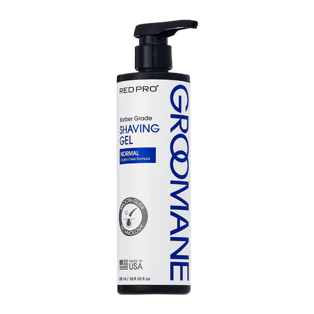 Groomane by Red Pro crystal-clear professional shaving gel