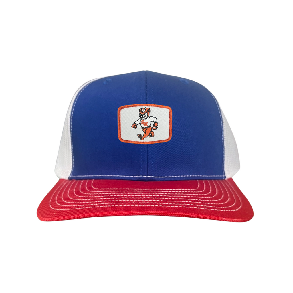 Sam Houston Bearkat Limited Edition Silver Mesh Snapback Hat