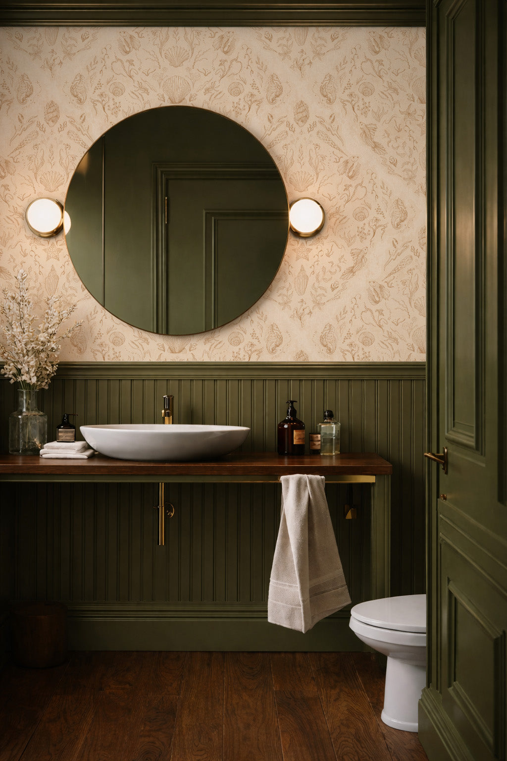 Karina Wallpaper by Naturally Antique