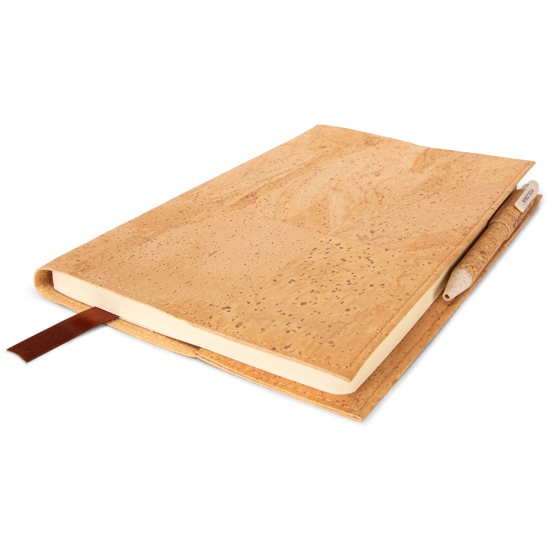 Refillable Cork Journal A5 Notebook Minimalist Earthy Stationery