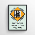 Relentless Grind Monopoly Poster