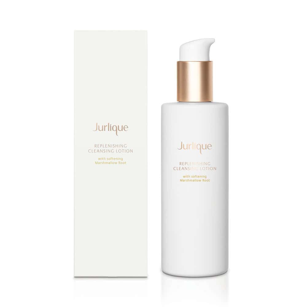 Jurlique Replenishing Cleansing Lotion 6.7 oz bottle for dry and sensitive skin