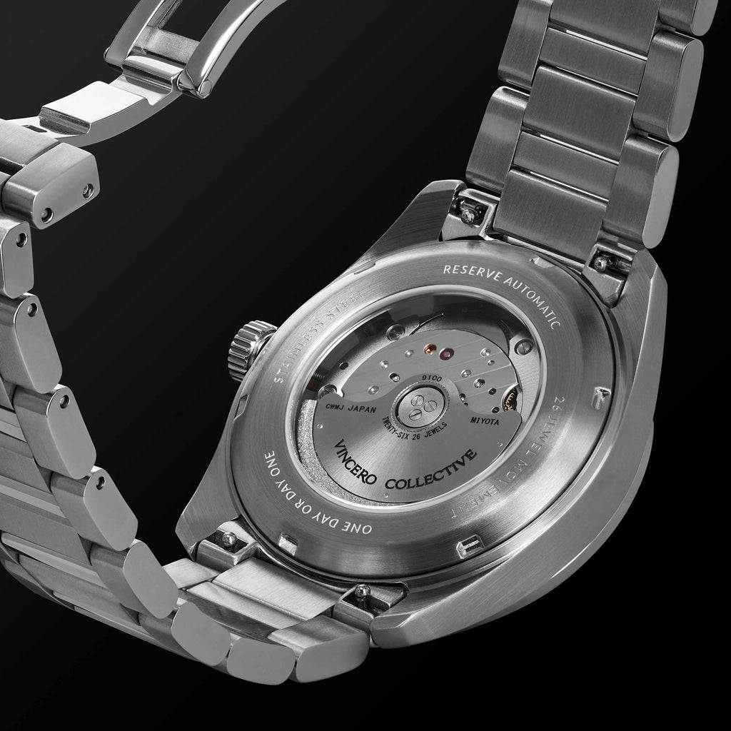 The Reserve Automatic Watch in Gray/Silver 41mm Case