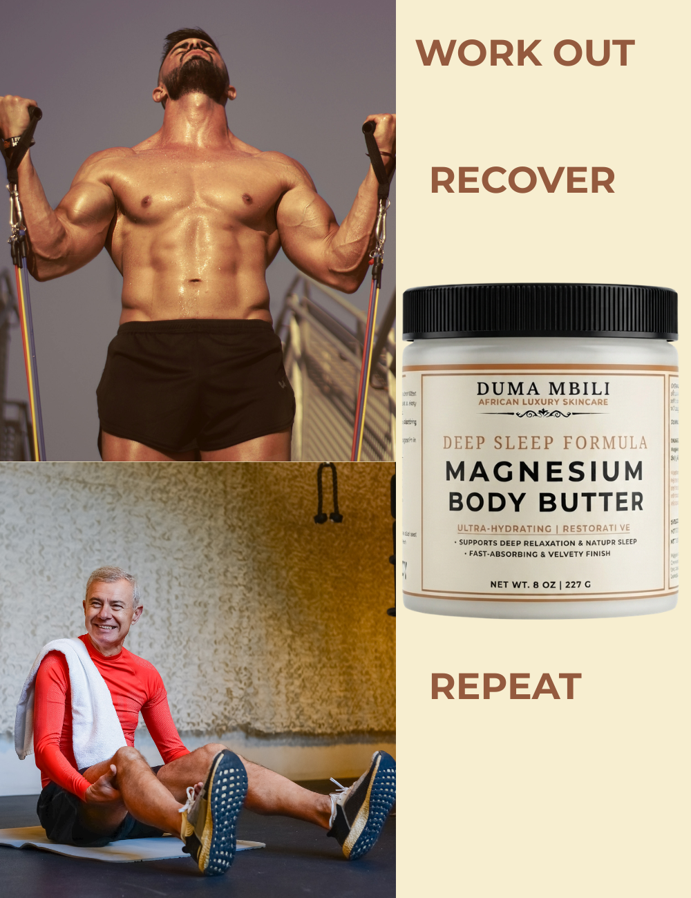 Duma Mbili Deep Sleep Magnesium Body Butter
