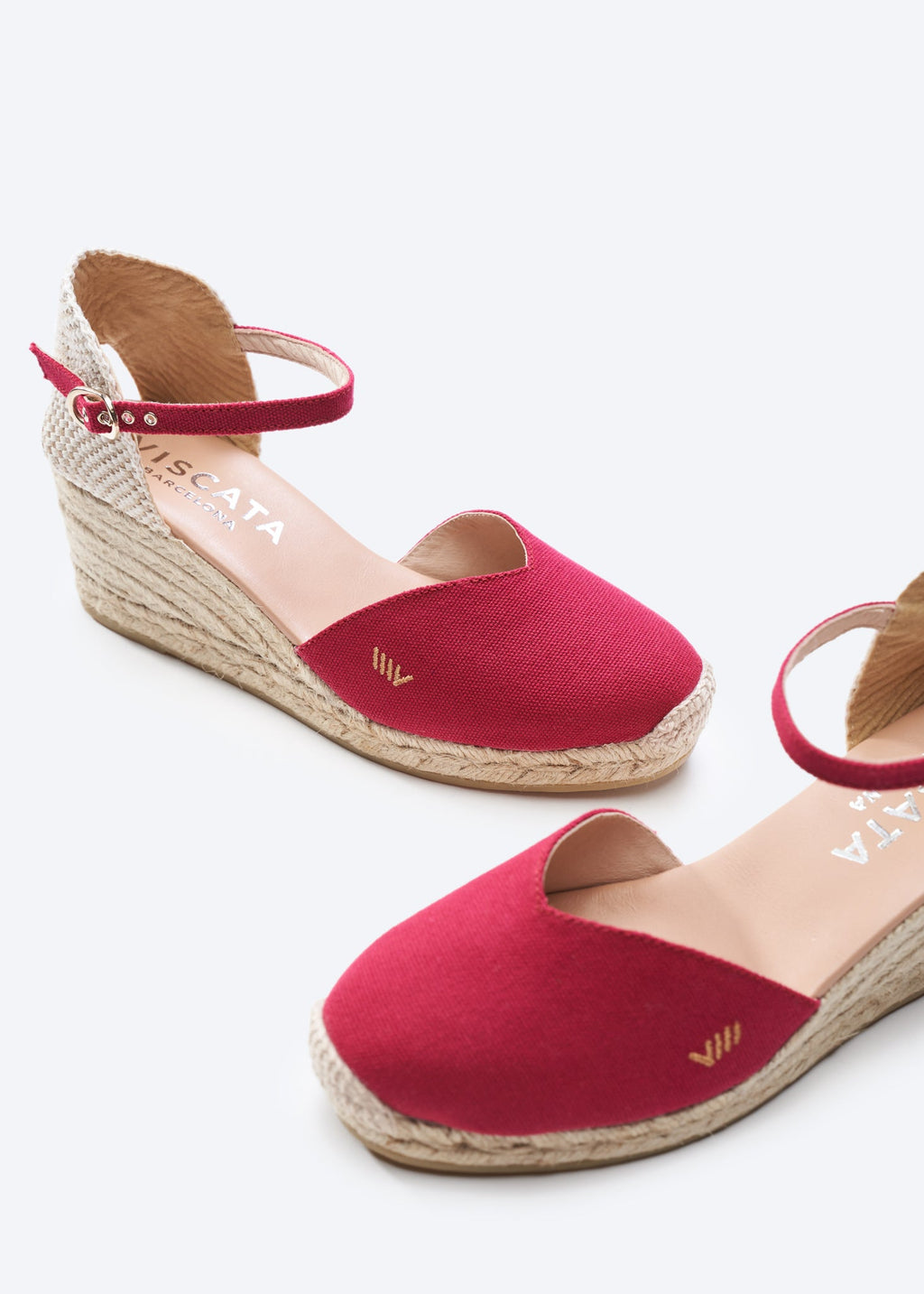 Reus Canvas Espadrille Wedges