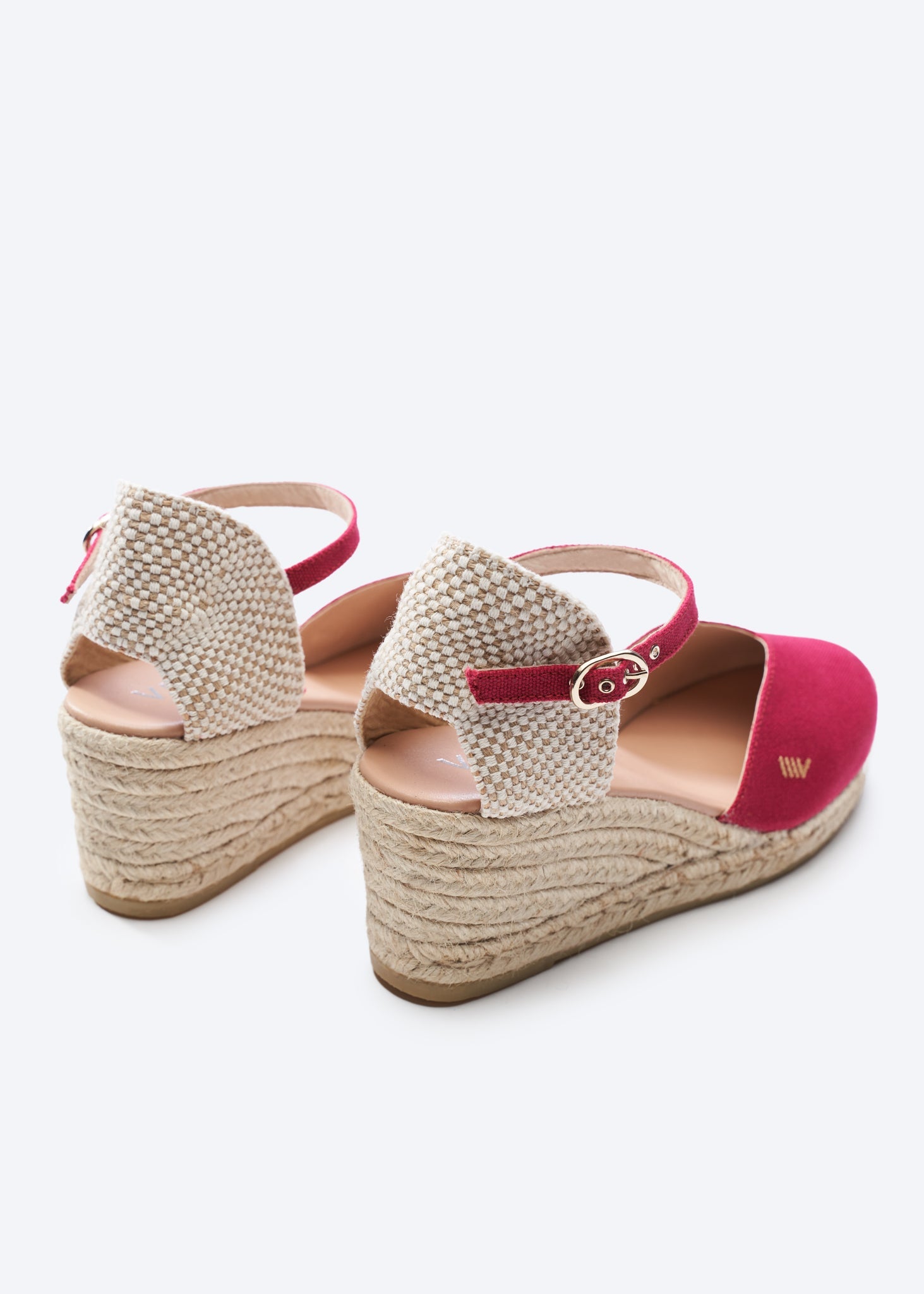 Reus Canvas Espadrille Wedges
