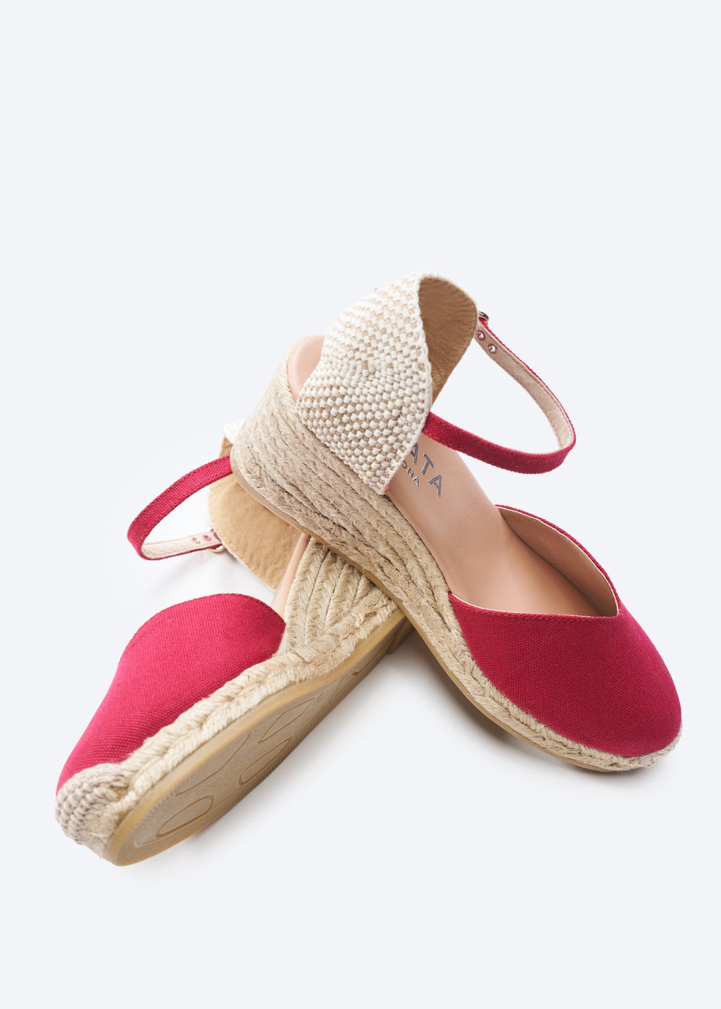 Reus Canvas Espadrille Wedges