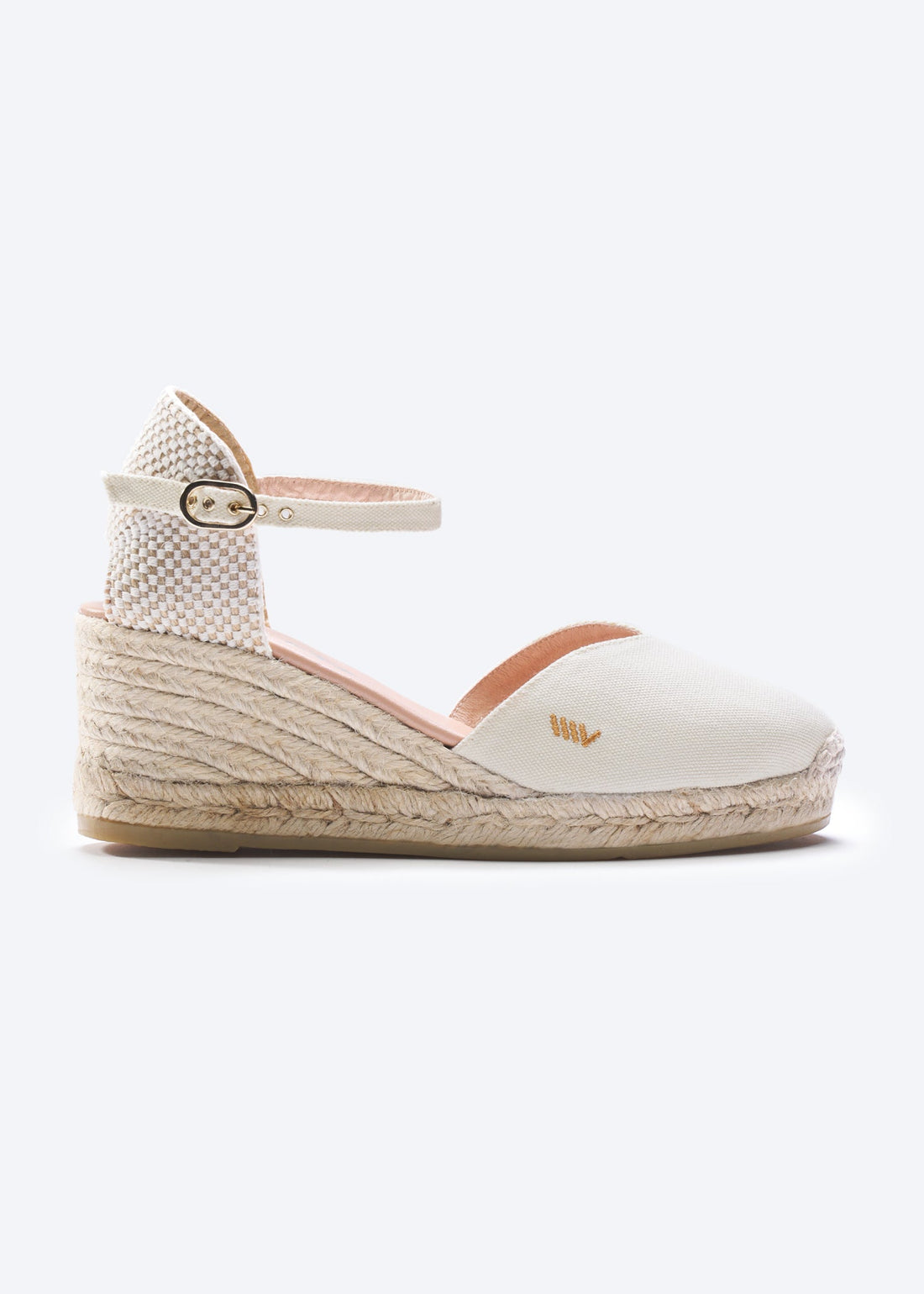 Reus Canvas Espadrille Wedges