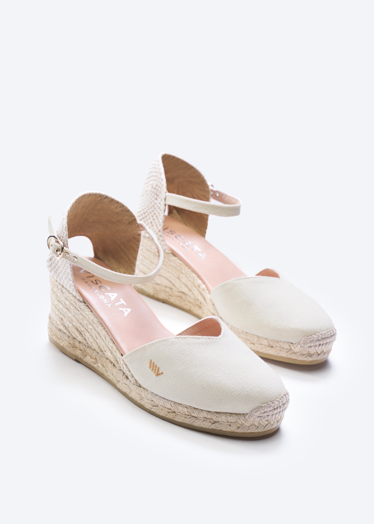 Reus Canvas Espadrille Wedges