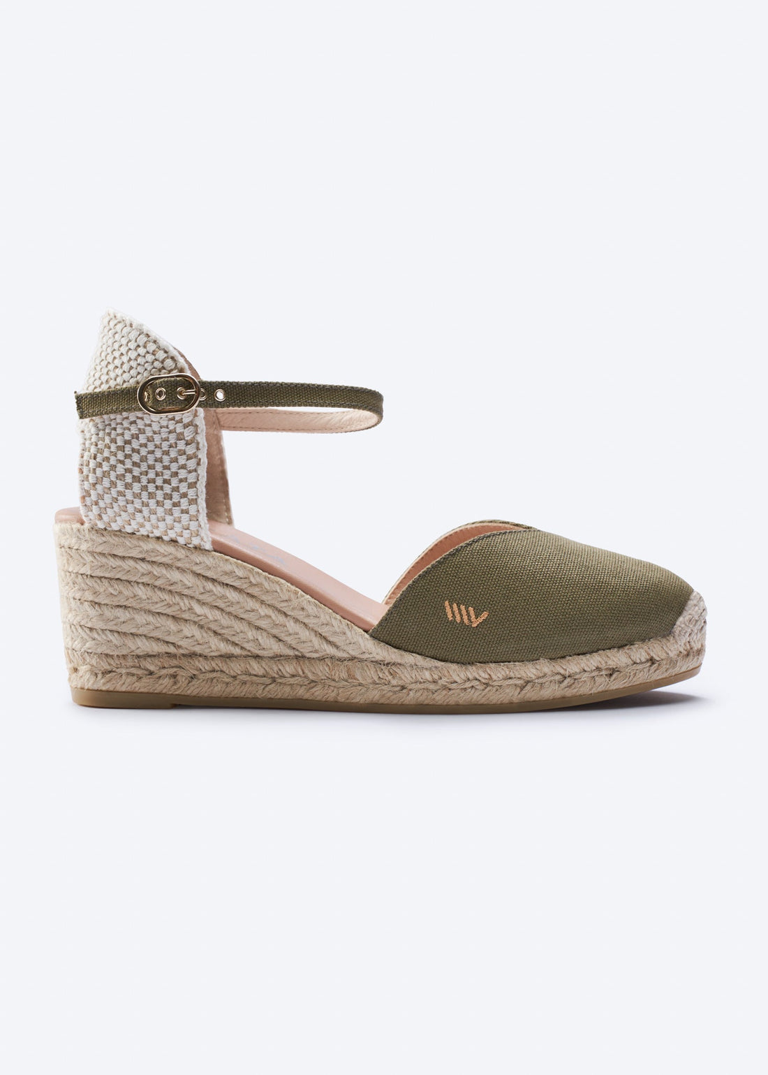 Reus Canvas Espadrille Wedges